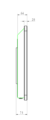 32寸壁掛廣告機(jī)1